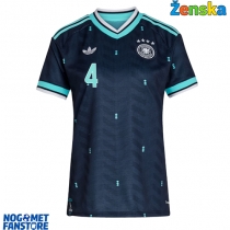 Njemačka Jonathan Tah #4 Gostujuci Dres za Ženska SP 2026 Kratak Rukav